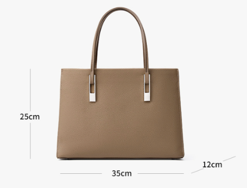Top Layer Cowhide Tote bag