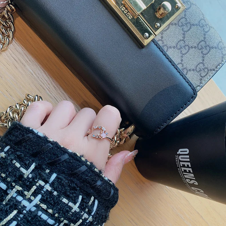 Korean Crystal Rings