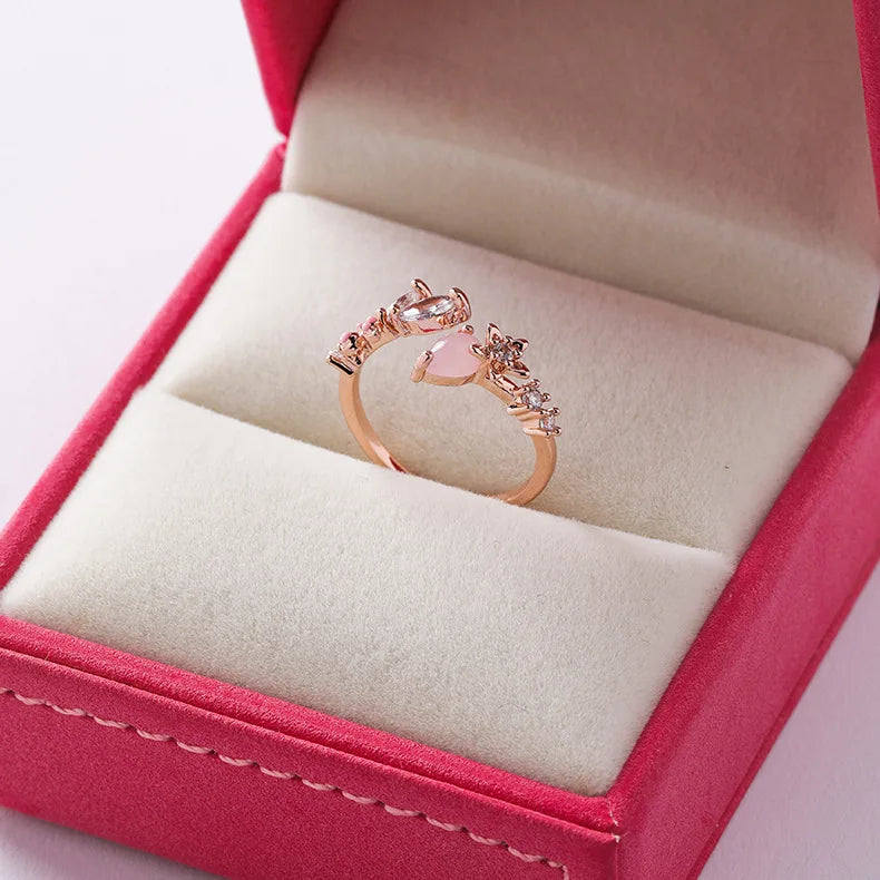 Korean Crystal Rings