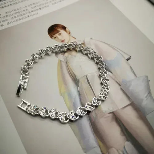 Gold stainless steel bracelet