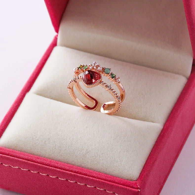 Korean Crystal Rings