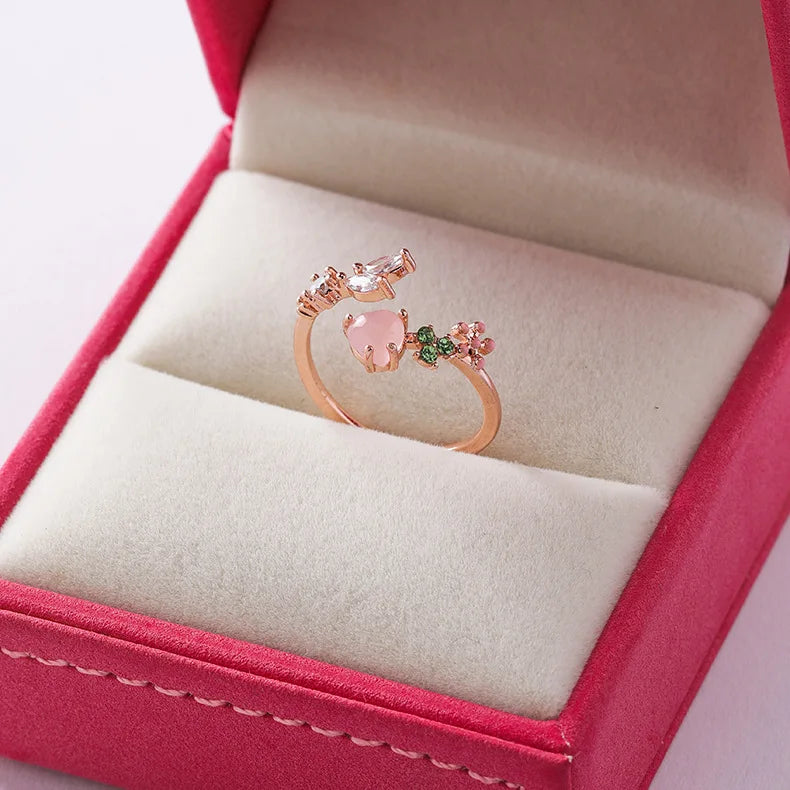 Korean Crystal Rings