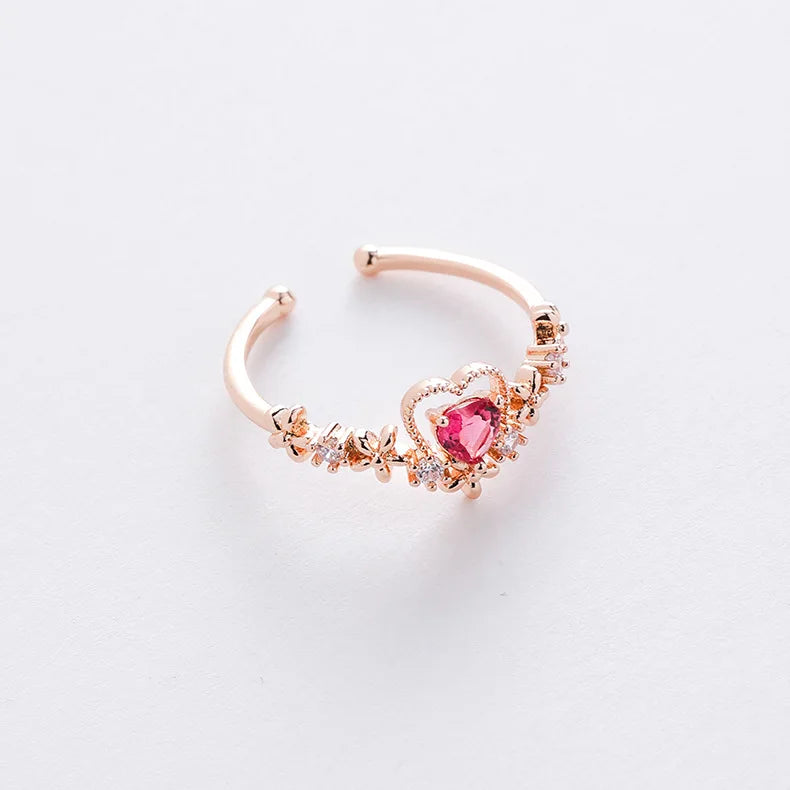 Korean Crystal Rings