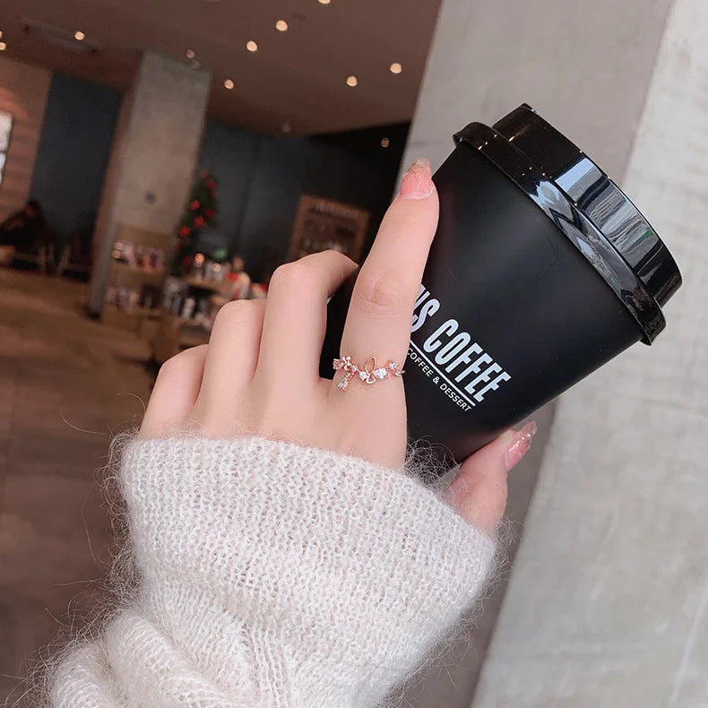 Korean Crystal Rings