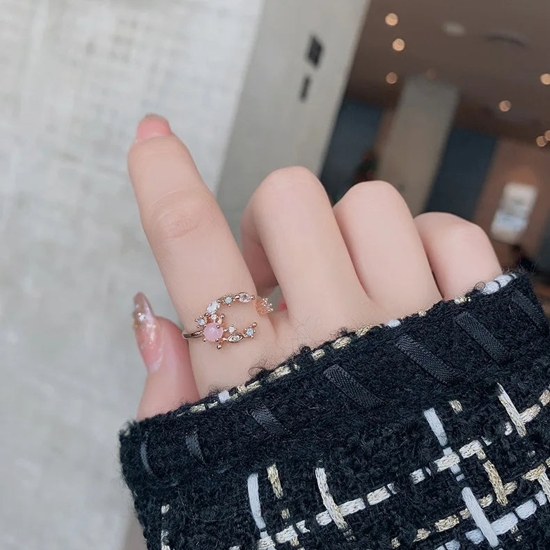 Korean Crystal Rings