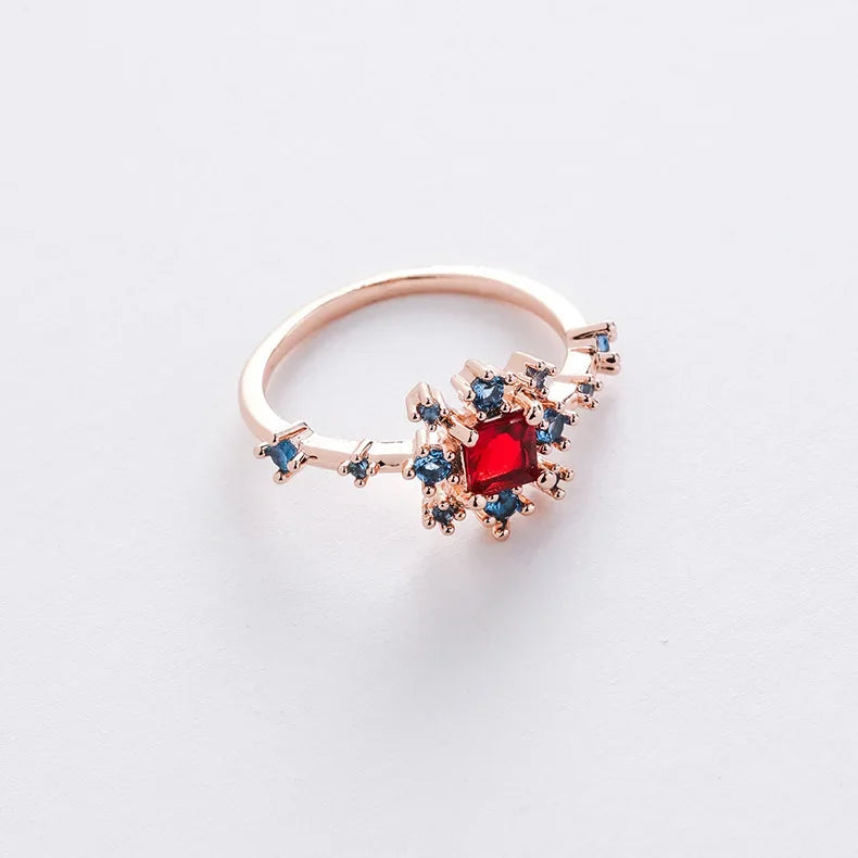 Korean Crystal Rings