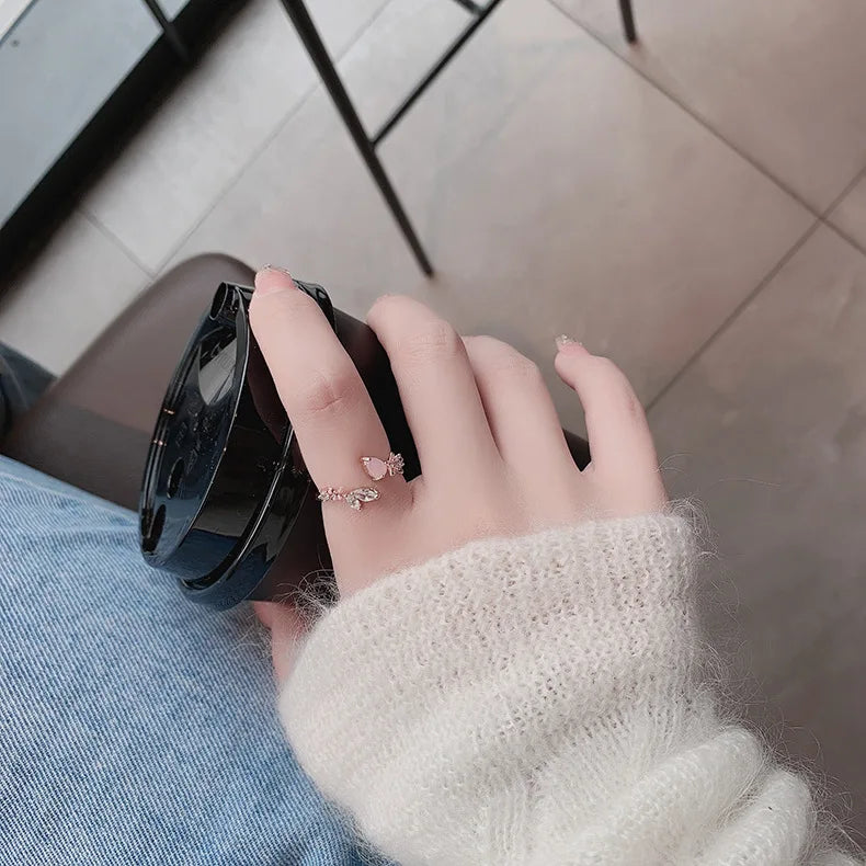 Korean Crystal Rings