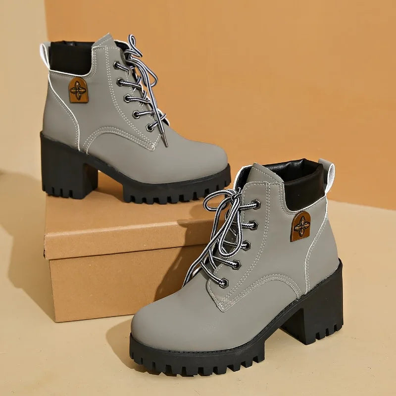 High Heeled Women Boots