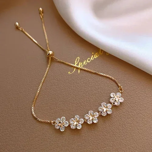 Gold stainless steel bracelet
