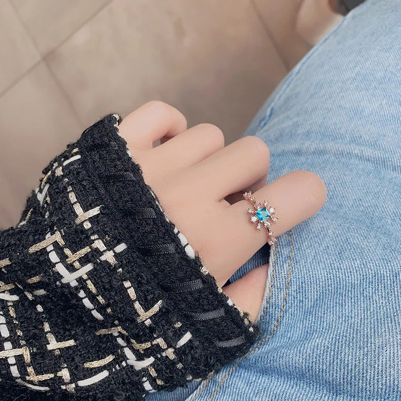 Korean Crystal Rings