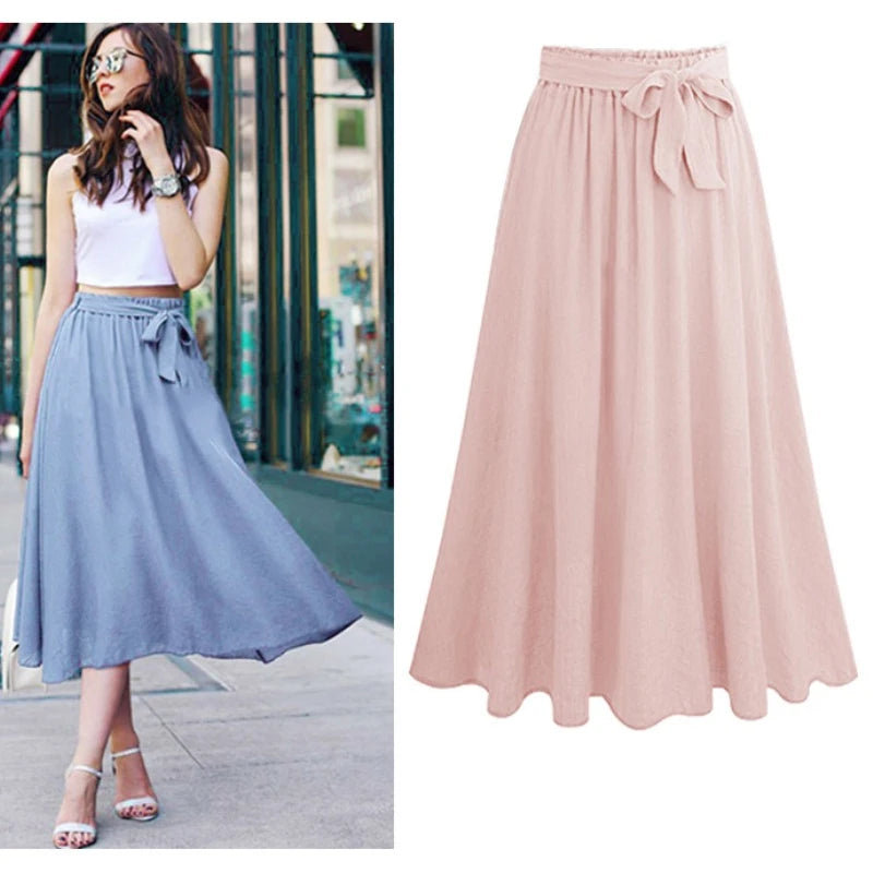 Bow Chiffon Skirts
