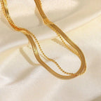 Double-circle Round Beads anklet