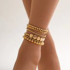 Beach Beaded Stretch Anklet