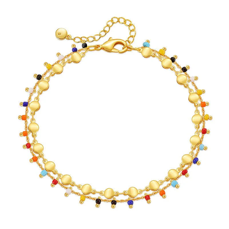 Small Beads Style Anklets
