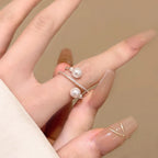 Pearl Opening Adjustable ring