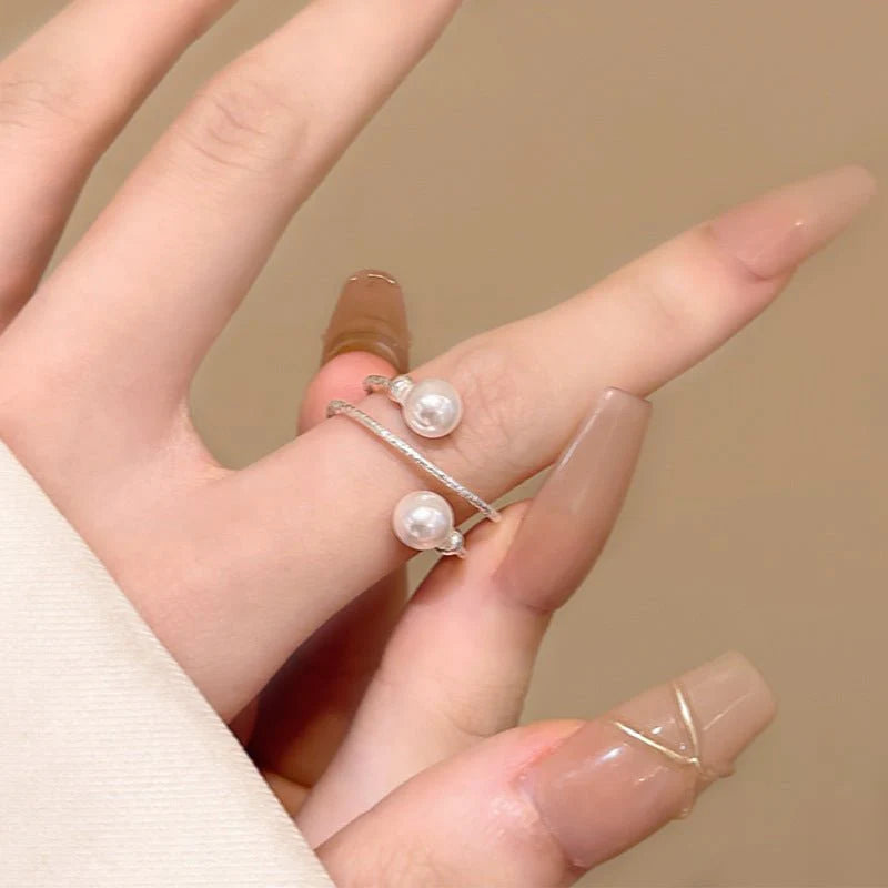 Pearl Opening Adjustable ring