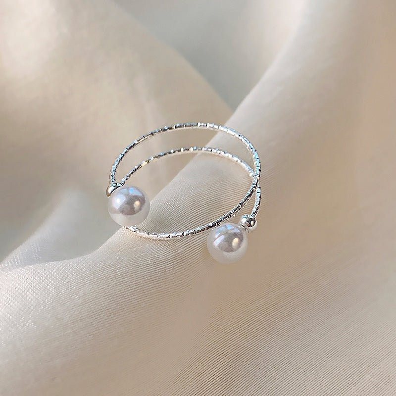 Pearl Opening Adjustable ring